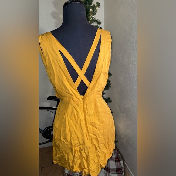 Forever 21 Mustard Romper - Picture 6 of 11